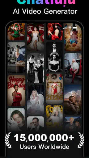 Chatlulu : Photo & Vidéo IA screenshot 1
