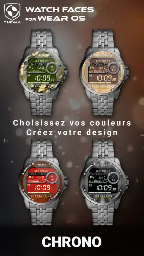 Chrono Watch Face screenshot 2