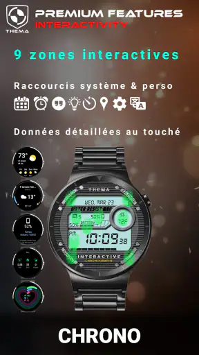 Chrono Watch Face screenshot 3