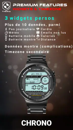Chrono Watch Face screenshot 4