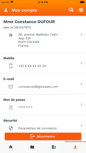 Coffreo screenshot