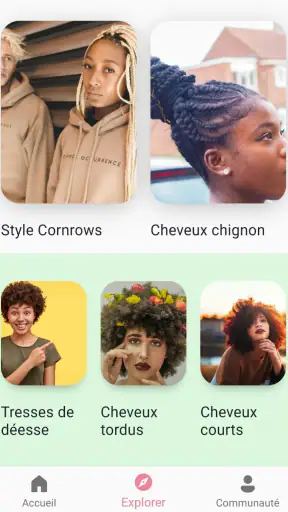 Coiffures : Tresses Africaines screenshot 1