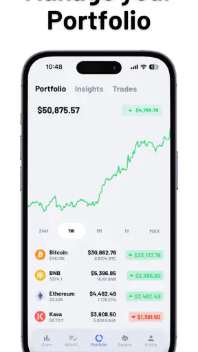 Coin Portfolio: Crypto Tracker screenshot 2