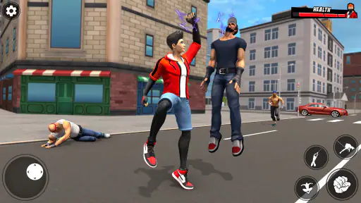 Jeu d'actione De Combat Ville screenshot 1