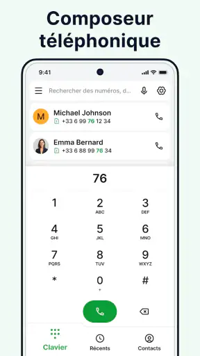 Contacts - Appel Téléphonique screenshot 1