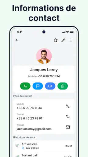 Contacts - Appel Téléphonique screenshot 4