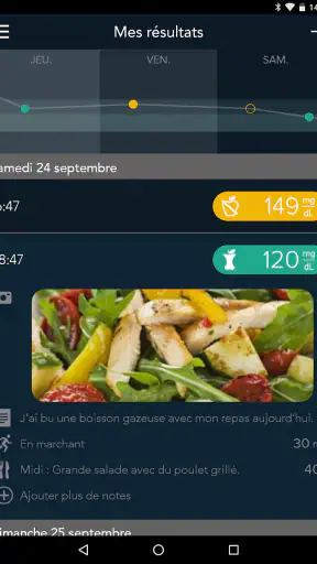 CONTOUR DIABETES app (FR) screenshot 4