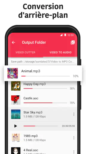Convertisseur MP3 - MP4 to MP3 screenshot 7