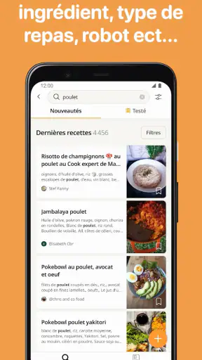 Cookpad, recettes de cuisine screenshot 2