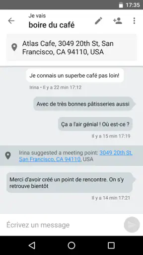 Couchsurfing Travel App screenshot