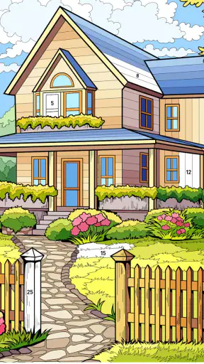 Country Farm Coloring Book screenshot