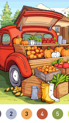 Country Farm Coloring Book screenshot