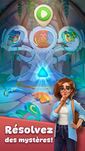 Cradle of Maya: Match 3 Puzzle screenshot 7