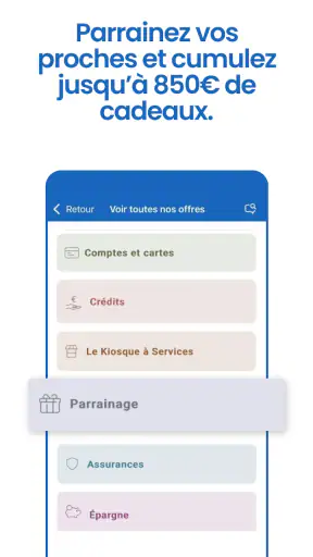 Crédit Mutuel Banque Assurance screenshot