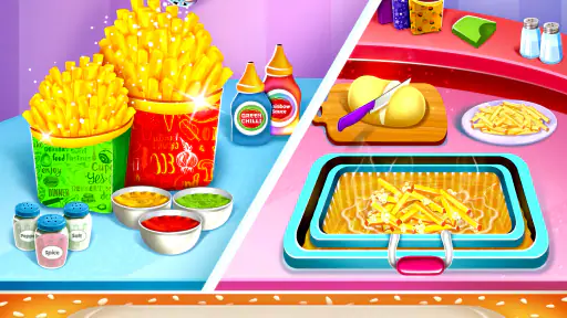 crème glacée cône cuisson chef screenshot 3