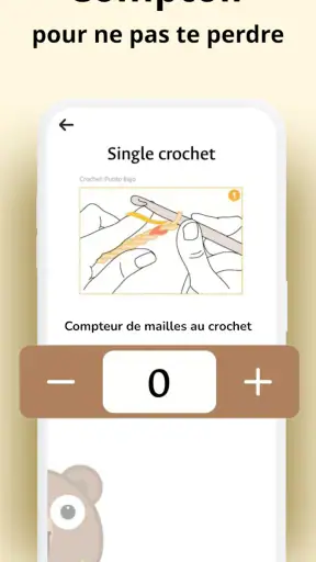 Crochet pas à pas en français screenshot