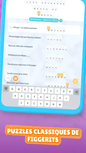 Crostic－Jeu de Mots Croisés screenshot 12