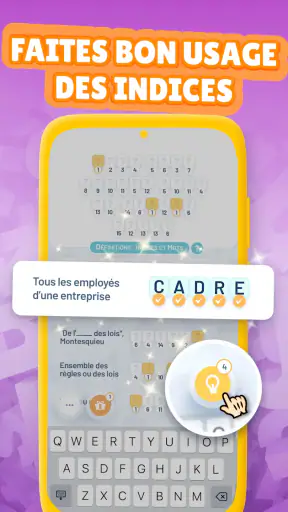 Crostic－Jeu de Mots Croisés screenshot 3
