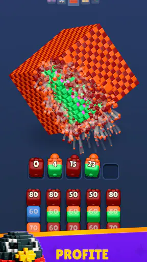 Cube Land Puzzle Game screenshot 2