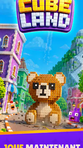 Cube Land Puzzle Game screenshot 7