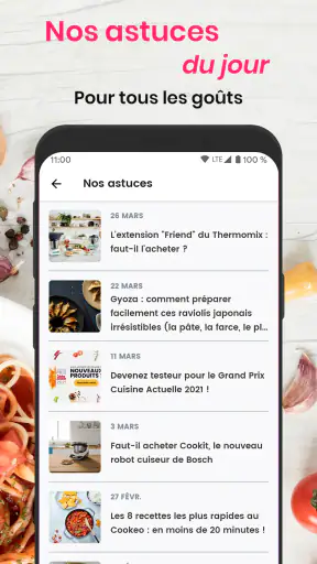 Cuisine Actuelle: idée recette screenshot