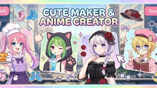 Anime Avatar: Cute OC screenshot 6