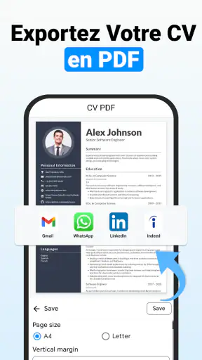 CV Gratuit Français - Faire CV screenshot