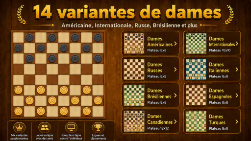Dames - En Ligne & Hors Ligne screenshot