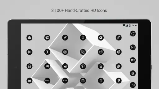Dark Void Pro - Black Icons screenshot 11