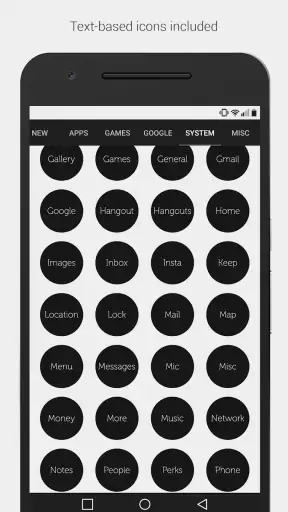 Dark Void Pro - Black Icons screenshot 8