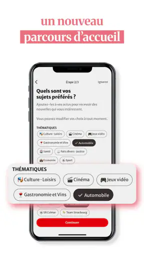 Dernières Nouvelles d'Alsace screenshot