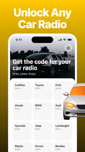 Déverrouilleur d'autoradio screenshot