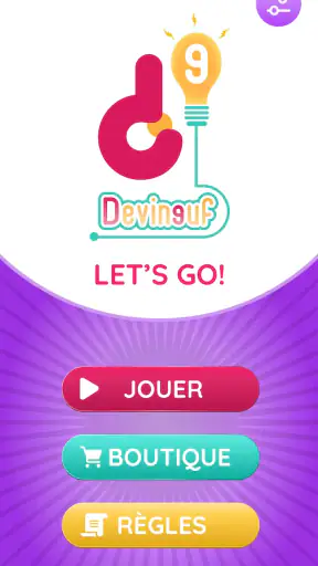 Devineuf: Jeu de Soirée Trivia screenshot