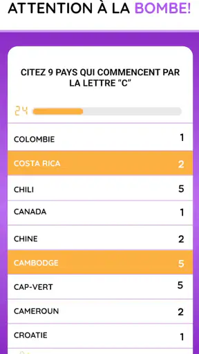 Devineuf: Jeu de Soirée Trivia screenshot