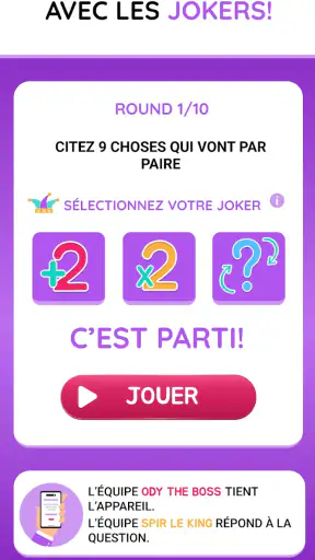 Devineuf: Jeu de Soirée Trivia screenshot