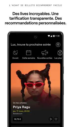 DICE : Événements Live screenshot