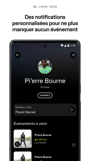 DICE : Événements Live screenshot