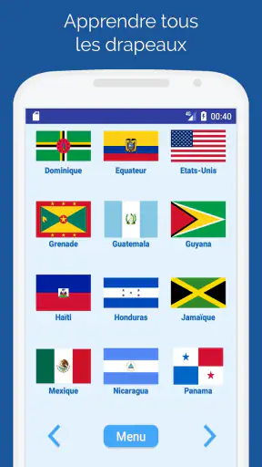 Drapeaux des pays - Quiz screenshot