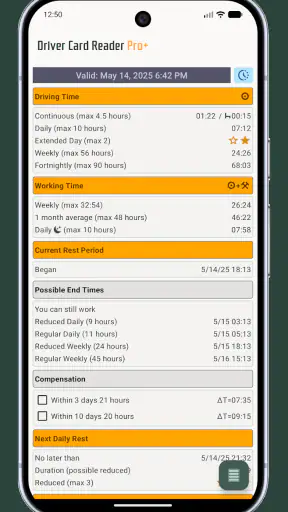 Driver Card Reader Pro+ screenshot