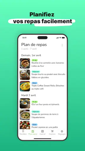 Eatr・Plan de repas sains screenshot