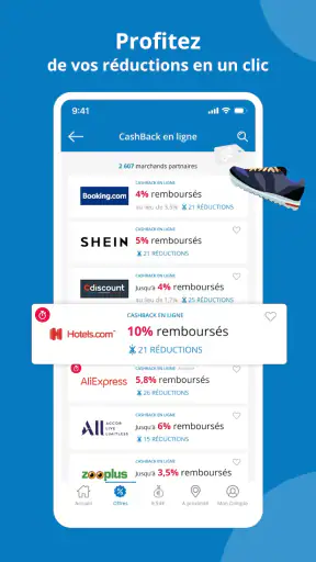 eBuyClub CashBack & code promo screenshot 3
