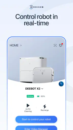 ECOVACS HOME screenshot 1