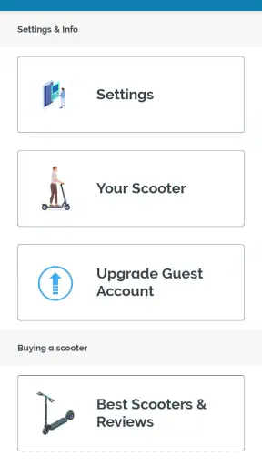 Electric Scooter Universal App screenshot