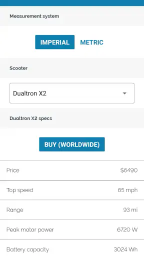 Electric Scooter Universal App screenshot