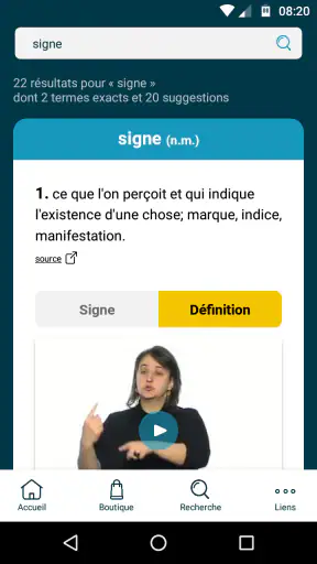 Elix - Langue des signes screenshot 3