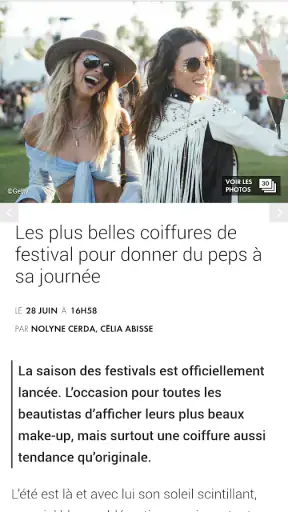 ELLE : news, mode, beauté screenshot