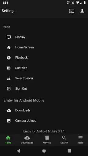 Emby pour Android screenshot