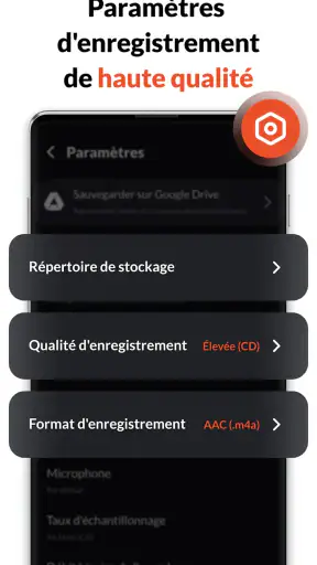Enregistreur Vocal & Audio screenshot 5
