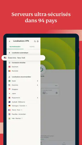 ExpressVPN VPN Rapide & Privé screenshot 11