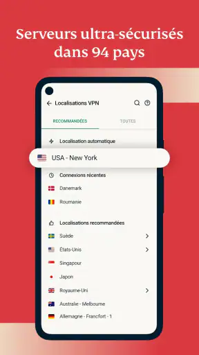 ExpressVPN VPN Rapide & Privé screenshot